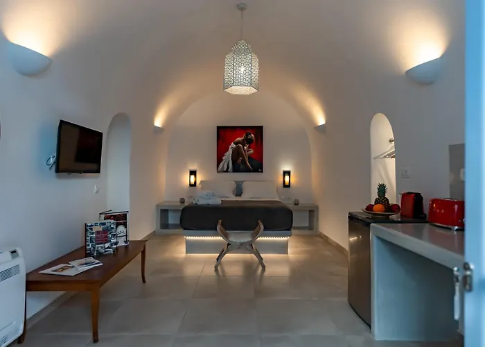 Argy's Luxury Caves Hotel apartamentowy Megalochori (Santorini)